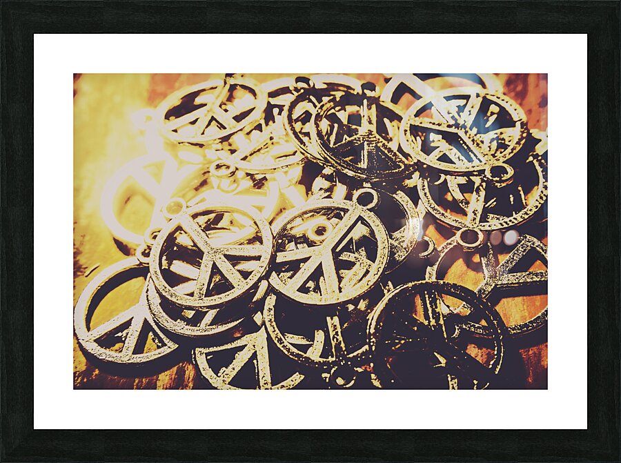 Unified peace Picture Frame print