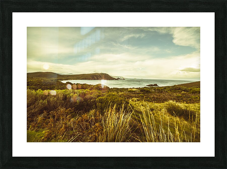 Lighthouse Bay Beach Bruny Island Picture Frame print