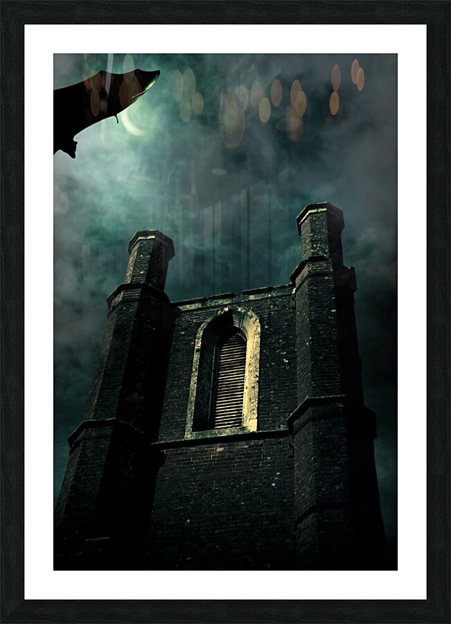 Dark Castle Picture Frame print