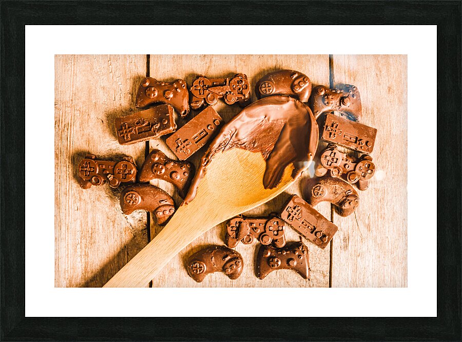 Kitchen games Picture Frame print