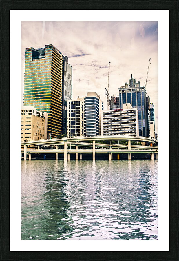 City and colour Picture Frame print