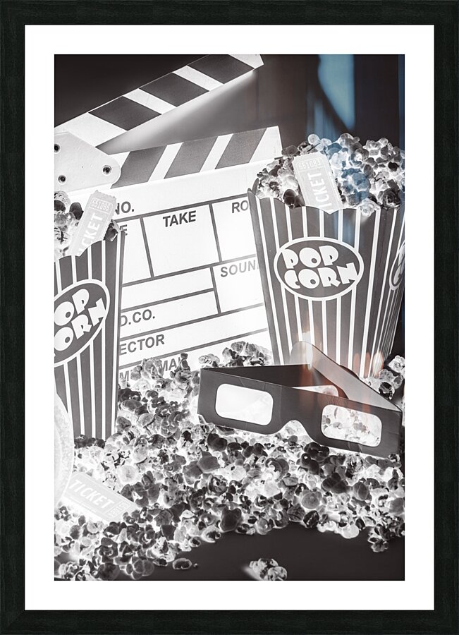 Staging a scene Picture Frame print