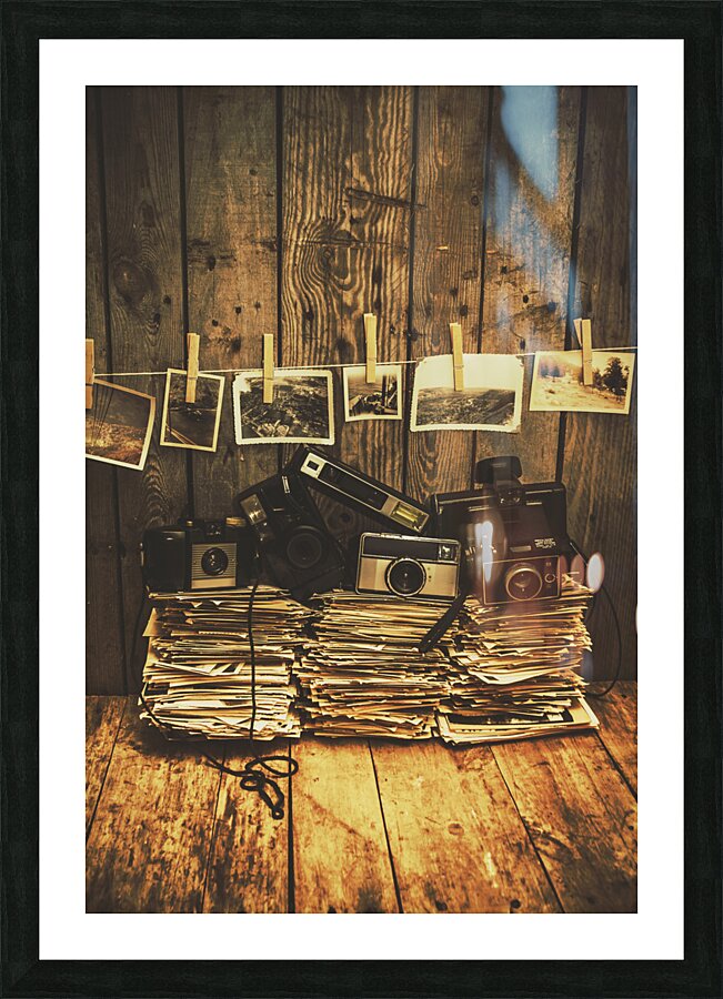 Still life nostalgia Picture Frame print