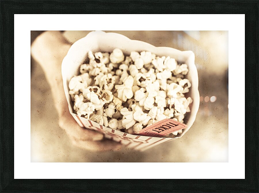 Golden era of entertainment Picture Frame print