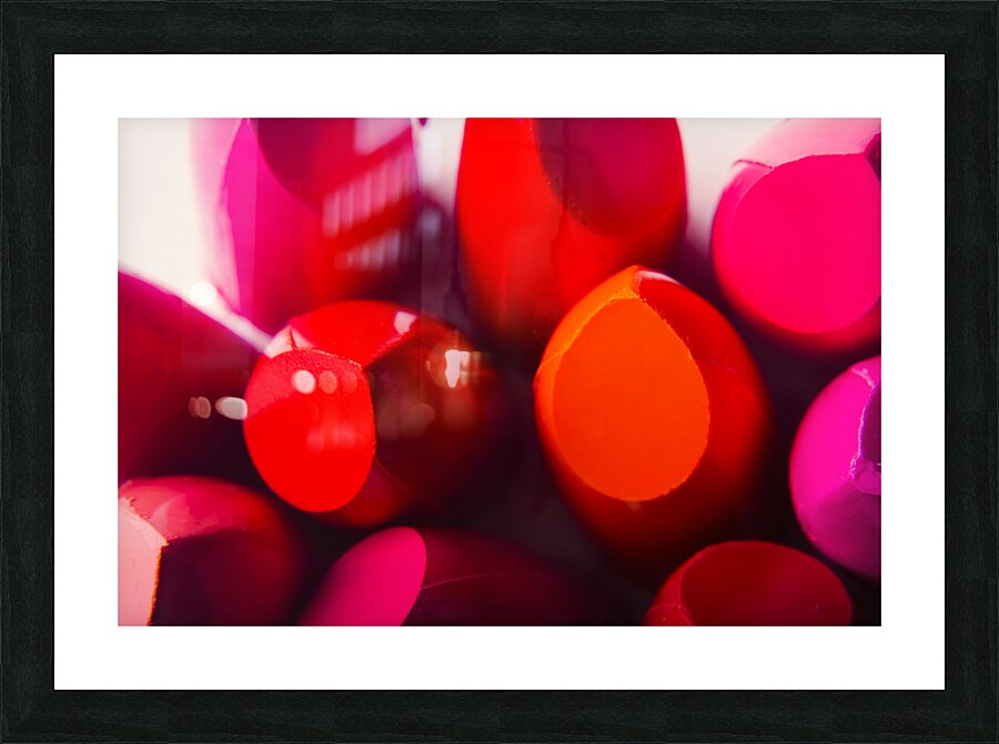 Macro cosmetic art Picture Frame print