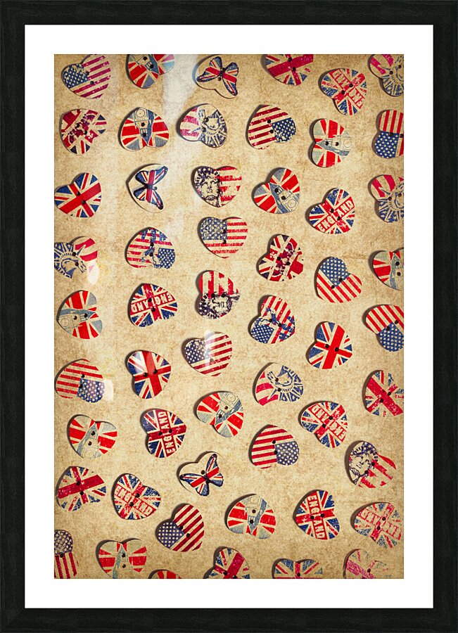 Sovereign state sentiments Picture Frame print