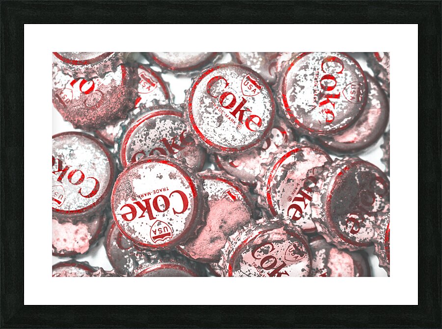 Iconic red Picture Frame print