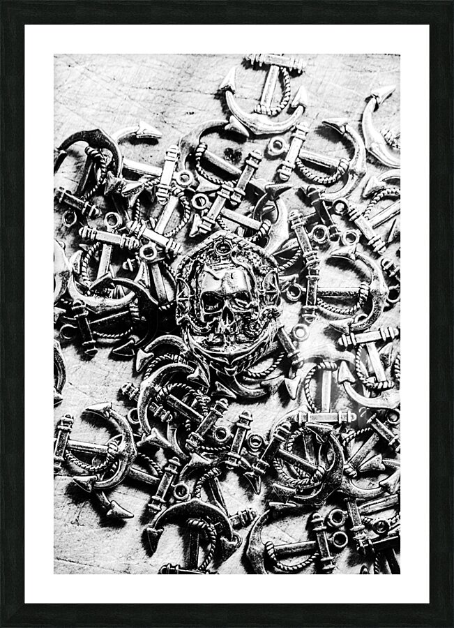 A Pirates Loot Picture Frame print