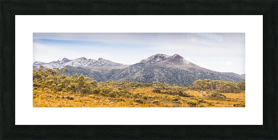 King William Range. Australia mountain panorama Picture Frame print