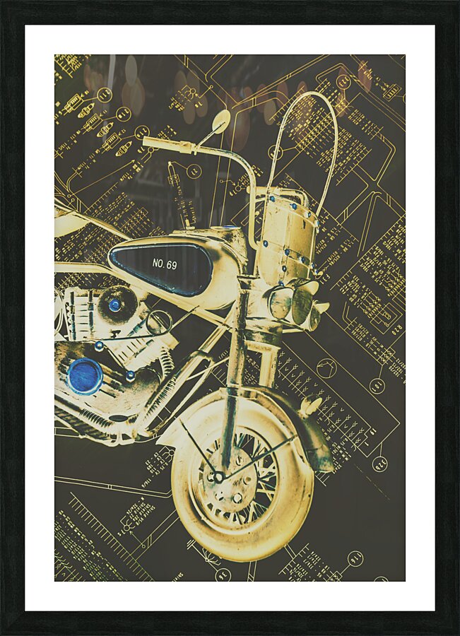 Custom Specs Picture Frame print