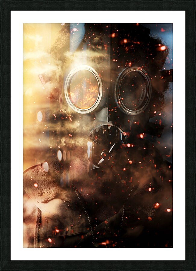 Samson f***ed up Picture Frame print