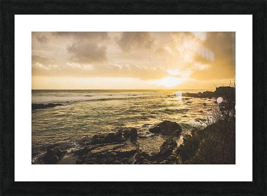Calm after the storm Picture Frame print