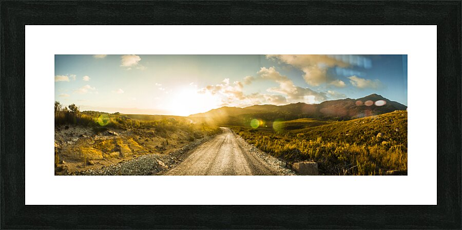 Western Way Picture Frame print