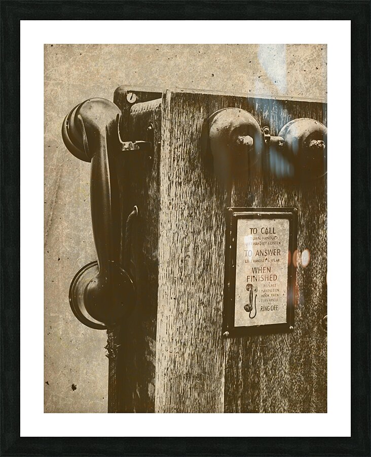 Memories in recall Picture Frame print