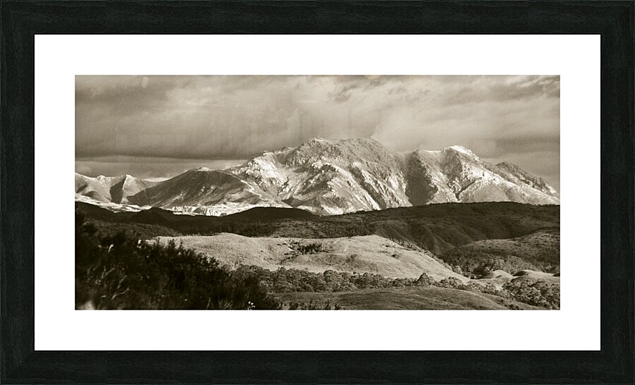 West Coast Range Tasmania Picture Frame print