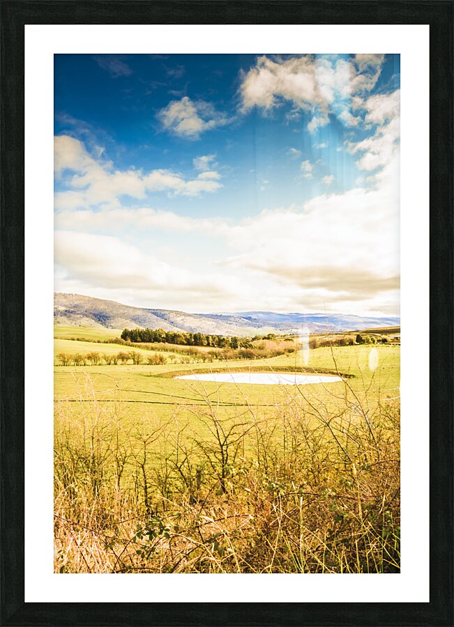 Australian open spaces  Picture Frame print