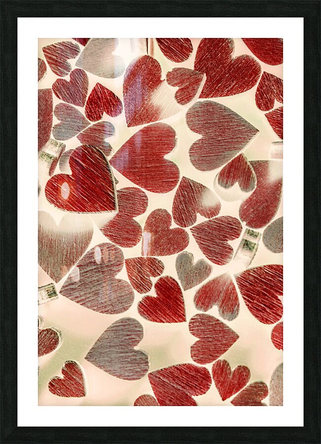 Amorous abstract Picture Frame print