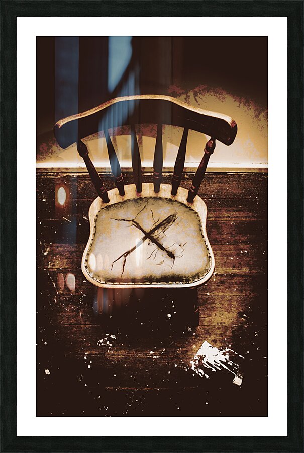 X marks the spot Picture Frame print