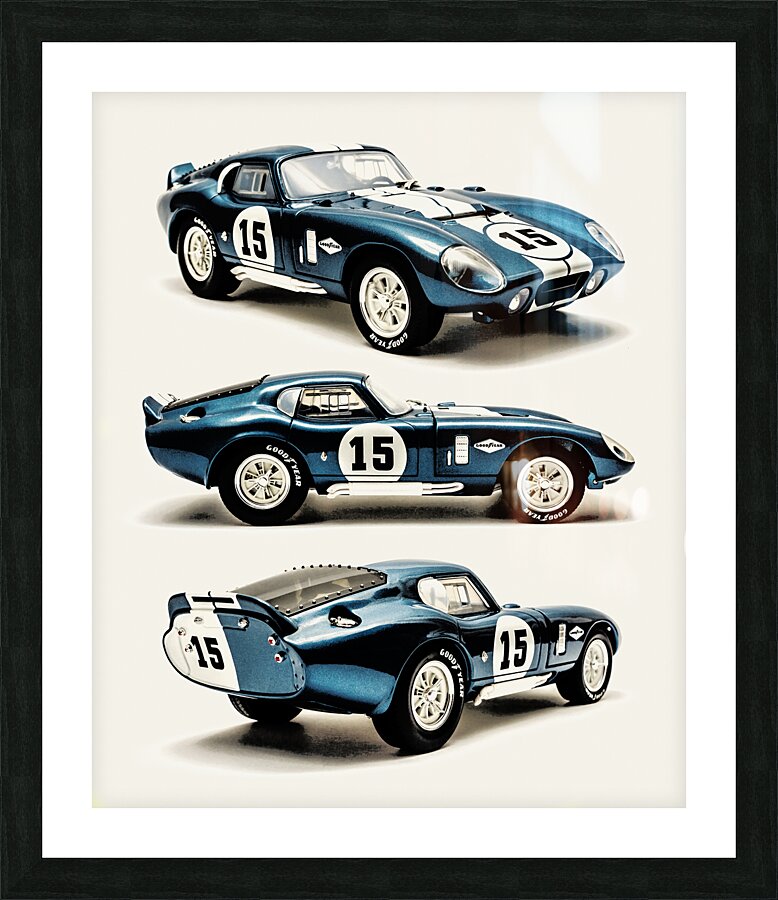 Shelby Cobra Daytona Picture Frame print
