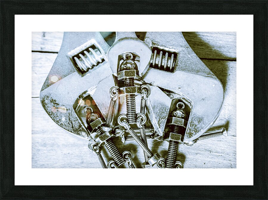 Screwed blockchain bots Picture Frame print