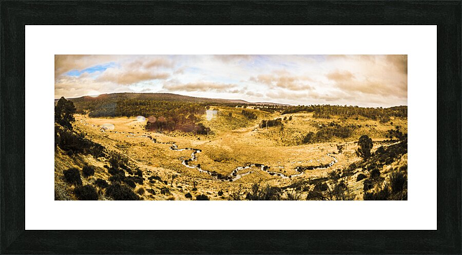 Bronte Park valley panorama  Picture Frame print