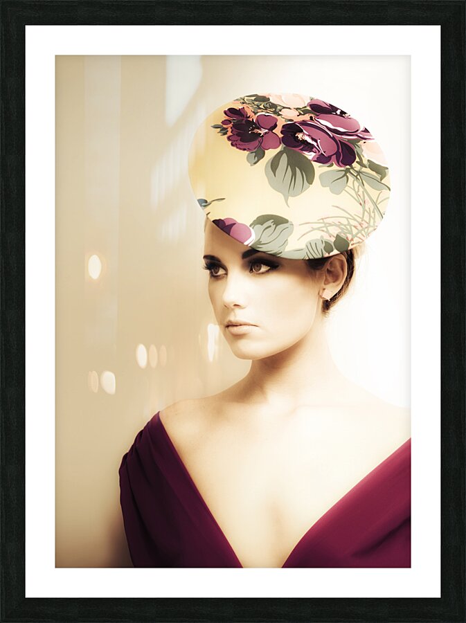 High Fashion Portrait Picture Frame print