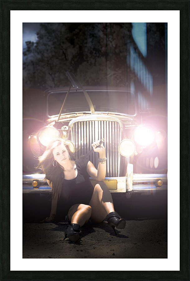 Mechanic Picture Frame print