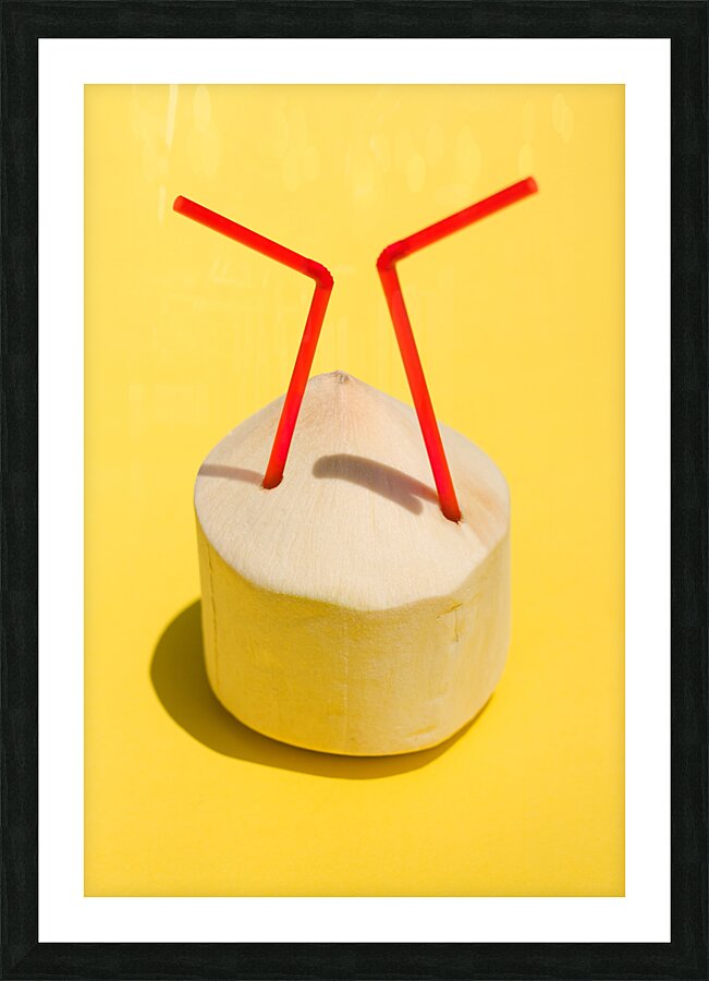 Romantic summer holiday concept  Picture Frame print