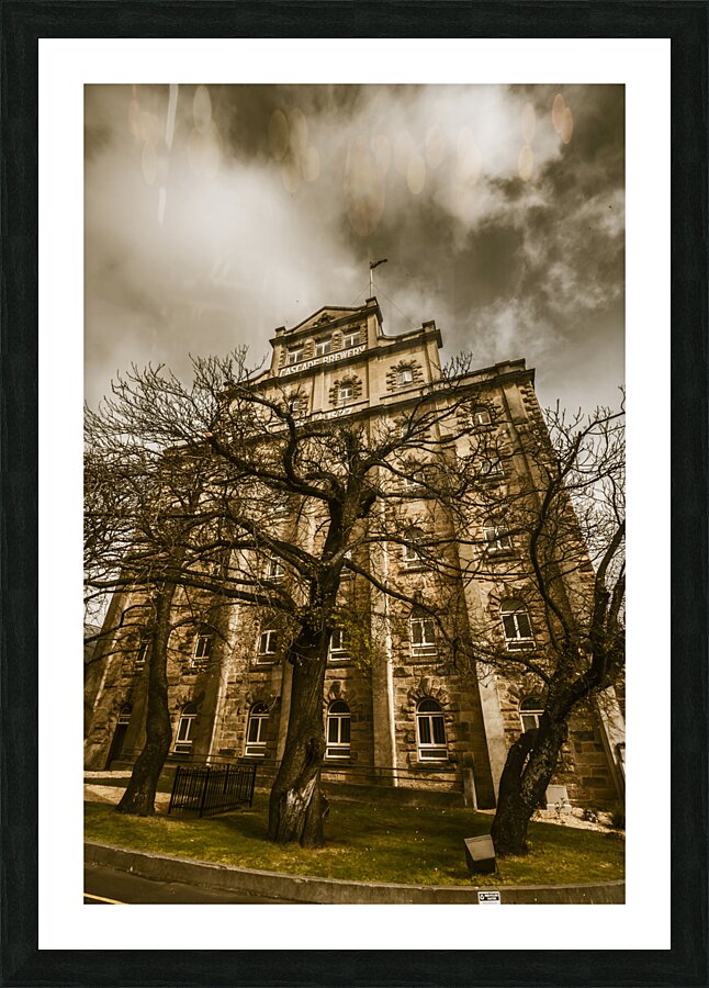 Cascade Brewery Picture Frame print
