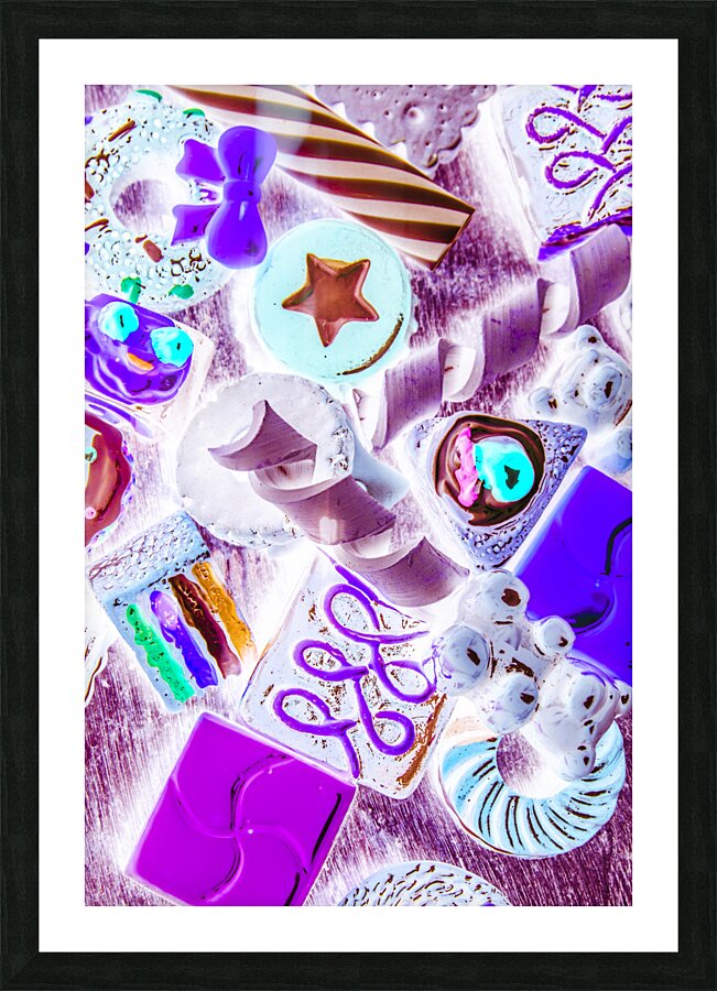 Creative confectionary Picture Frame print