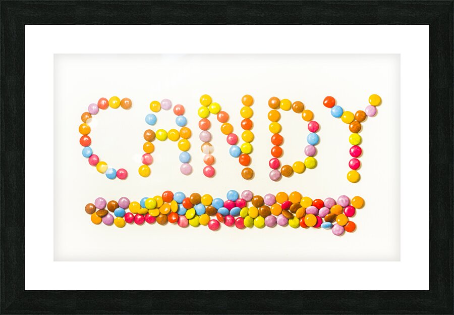 Candy bar Picture Frame print