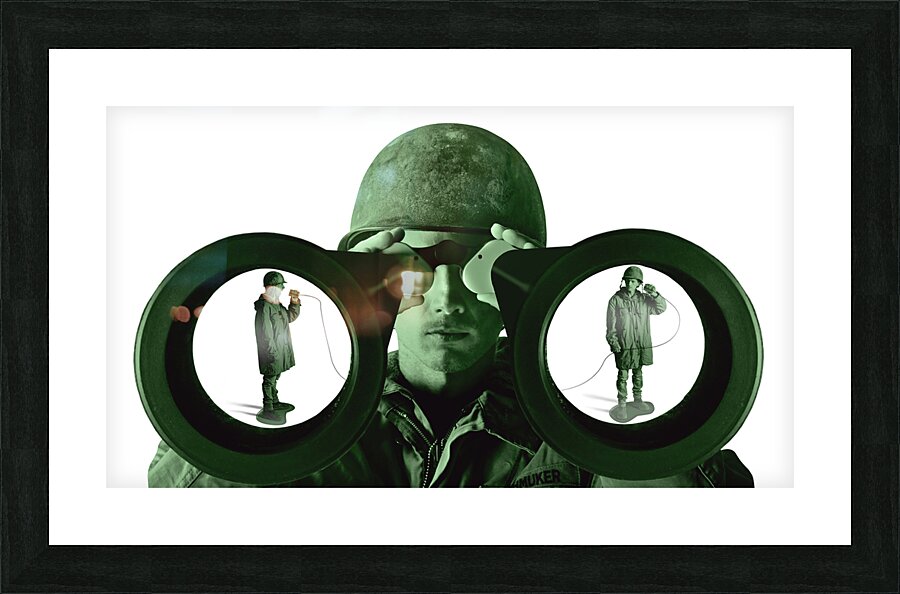 Intercept Picture Frame print