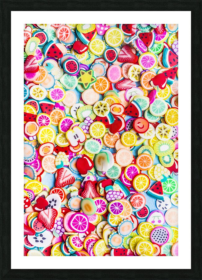 Sliced sweetness Picture Frame print