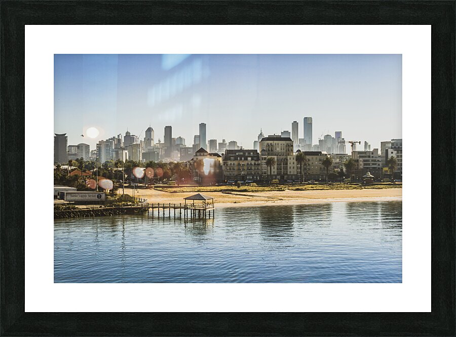 South Melbourne Picture Frame print