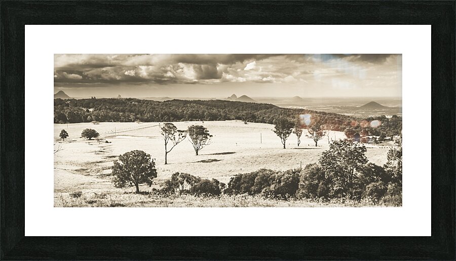 Pastoral plains Picture Frame print