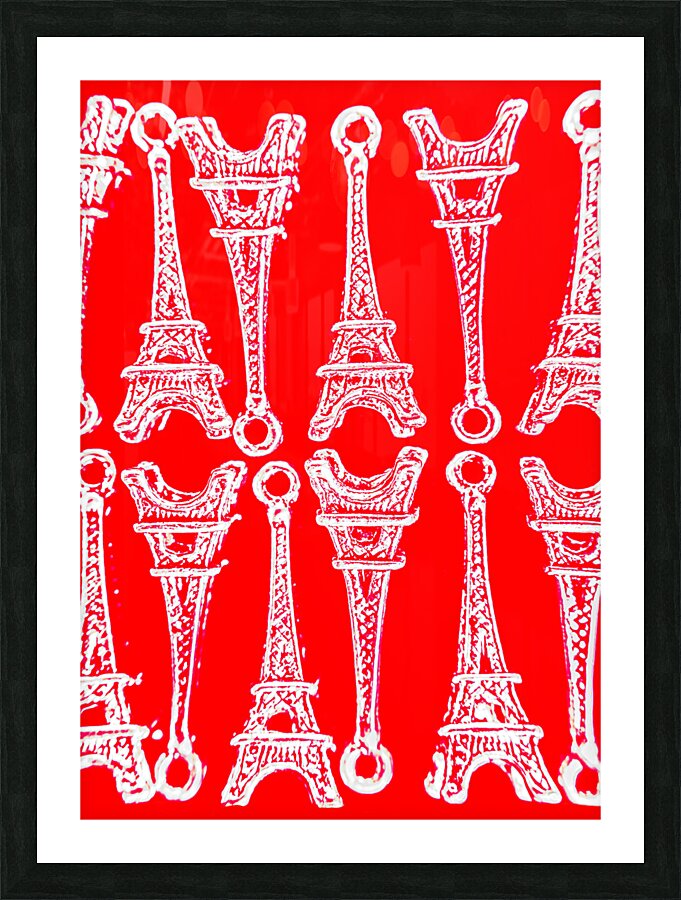 Match made in Paris Picture Frame print