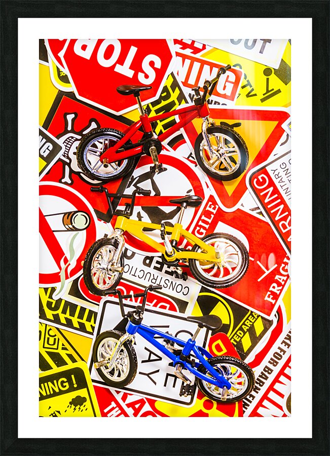 Threestyle Picture Frame print