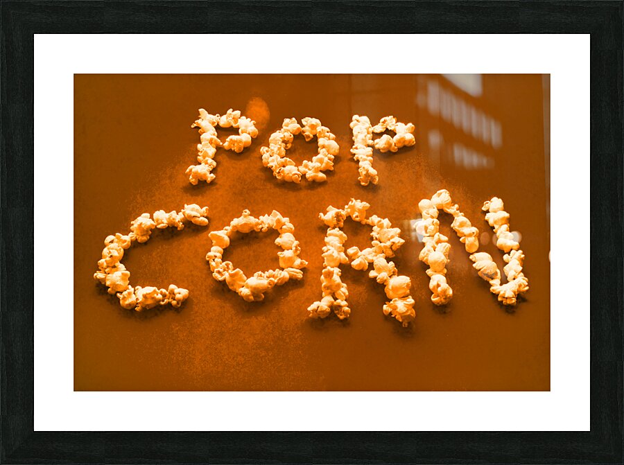 The credits Picture Frame print