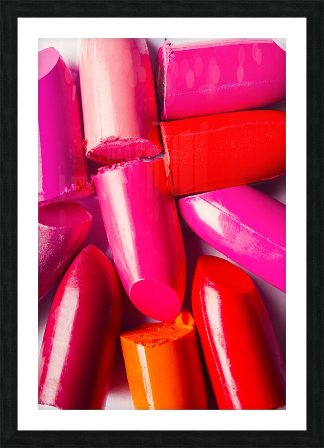 Breaking the beauty mould  Picture Frame print