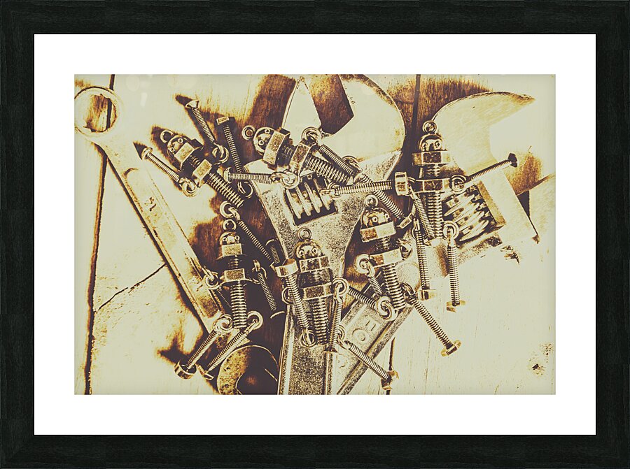 Robotic repairs Picture Frame print