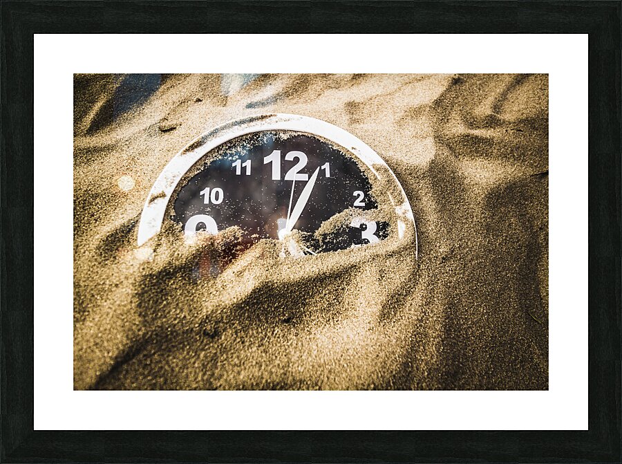 Deserted in time Picture Frame print