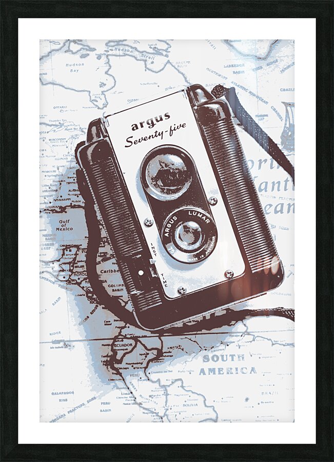 Visual venture Picture Frame print