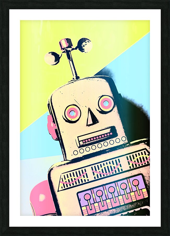 Spaced out Picture Frame print