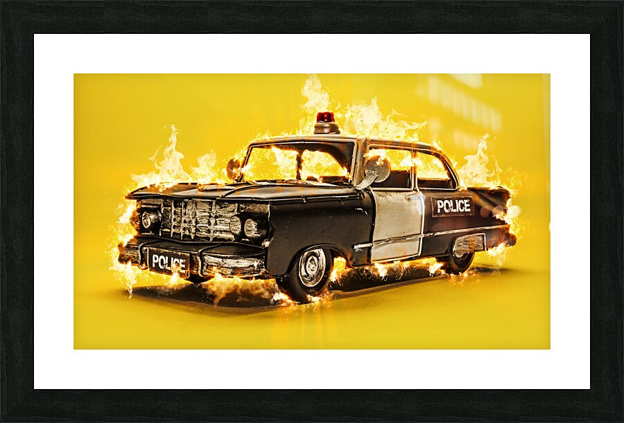 The Heat Picture Frame print