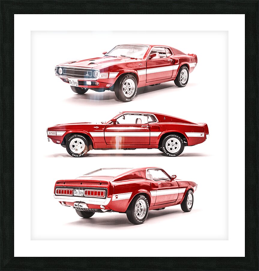 Shelby GT500  Picture Frame print