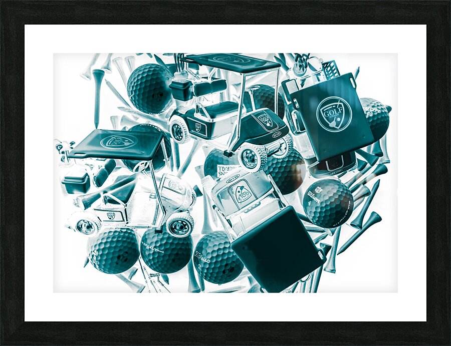 Many rounds Picture Frame print