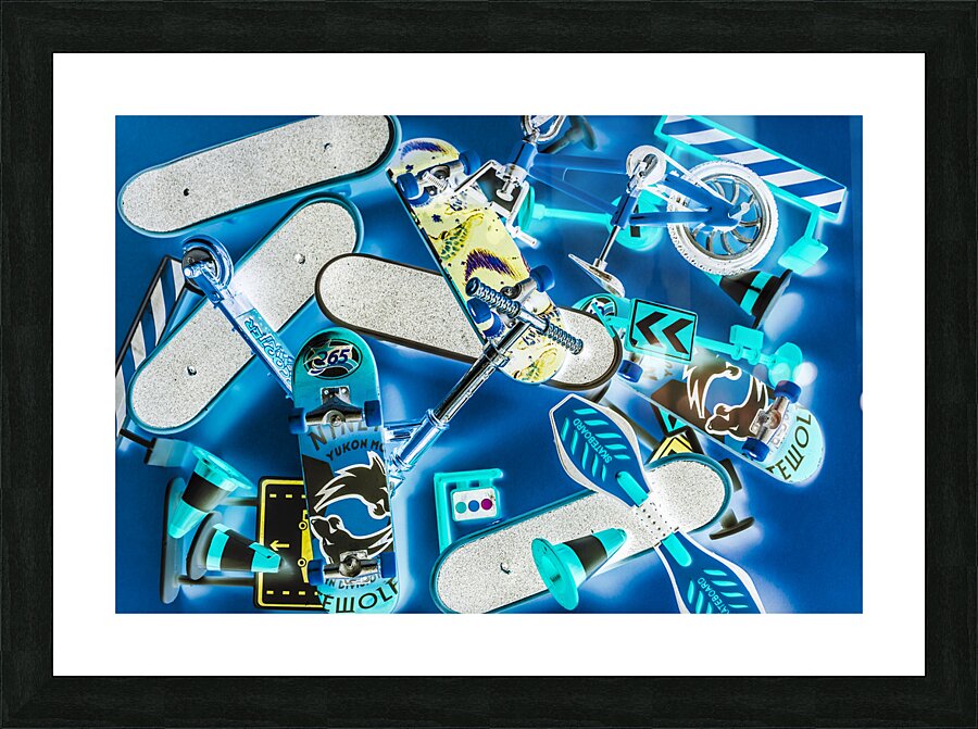 Abstacked Picture Frame print