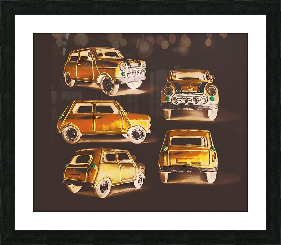 Mini Motor Machinations  Picture Frame print