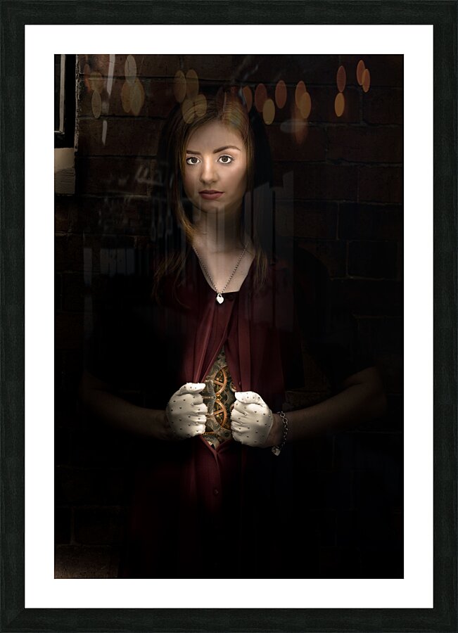 The body clock Picture Frame print