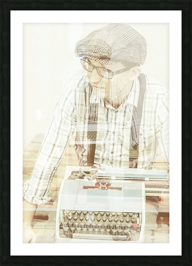 Plot double take Picture Frame print